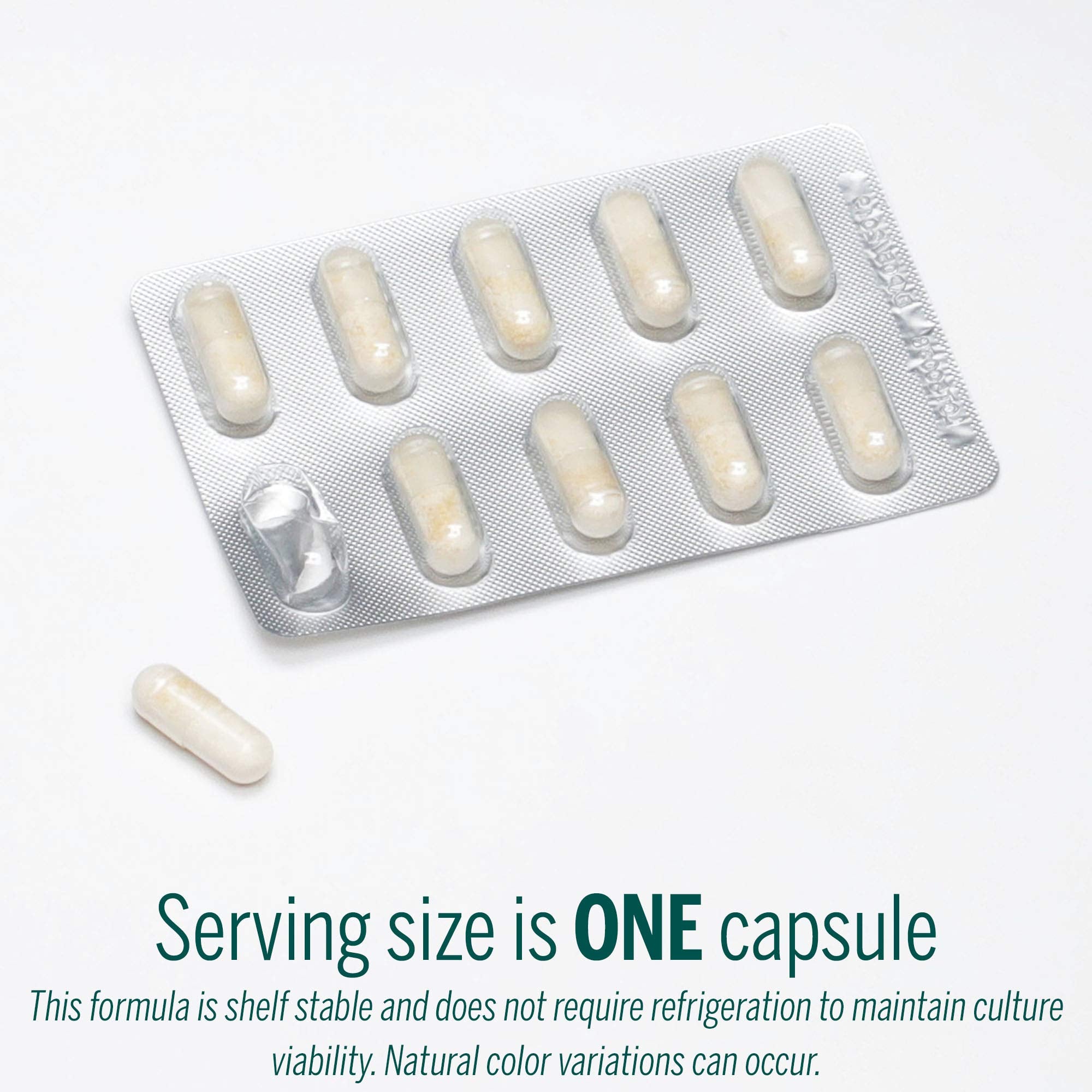 Close-up of Genestra HMF Intensive 50 capsules