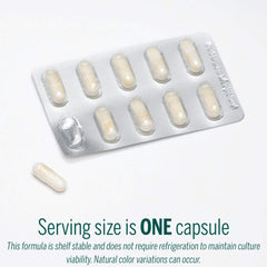 Close-up of Genestra HMF Intensive 50 capsules