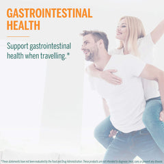 Travel-friendly probiotic box and bottle