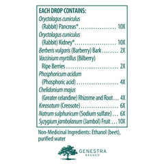 Genestra HPNP label close-up