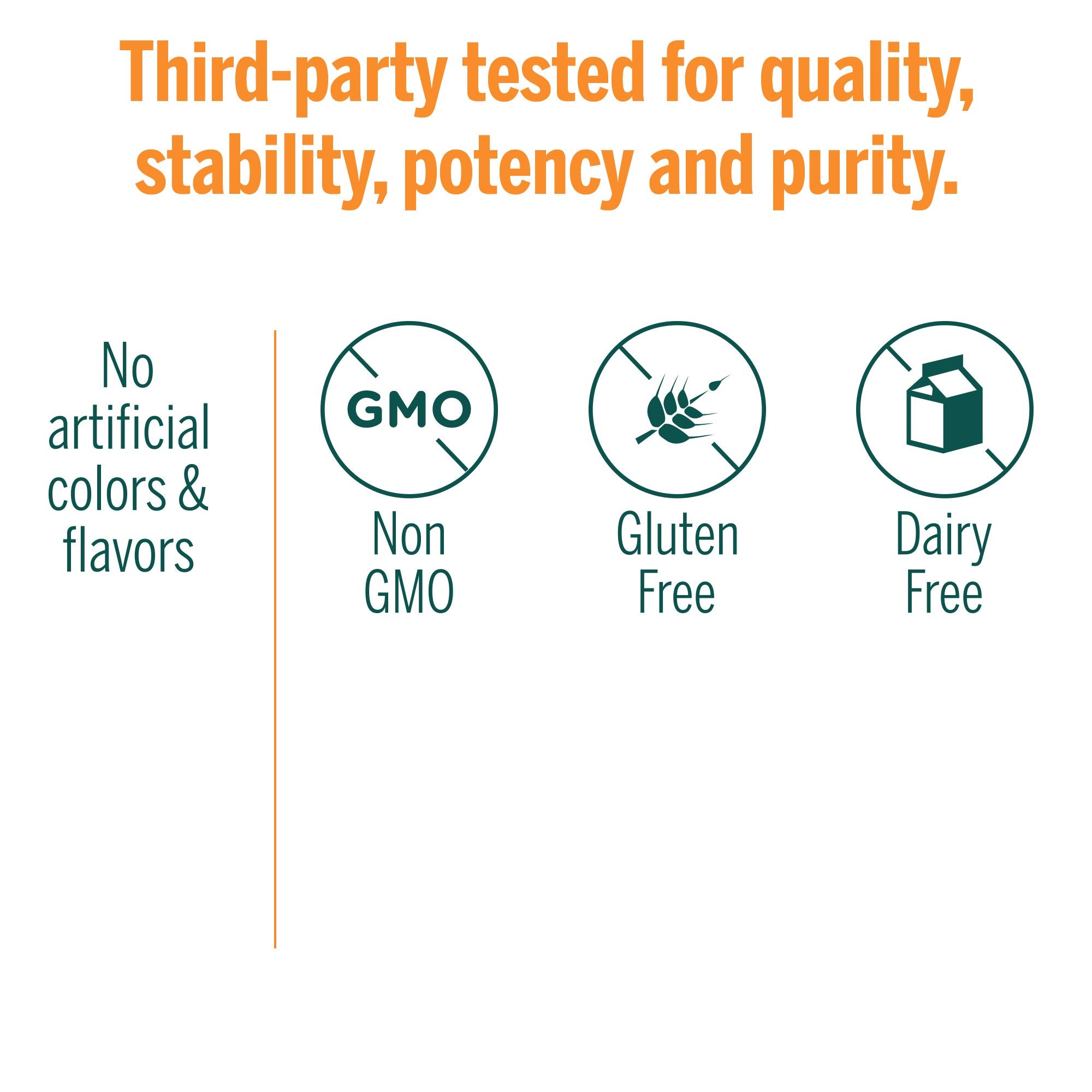 Back label of Ichol Plus bottle showing ingredients