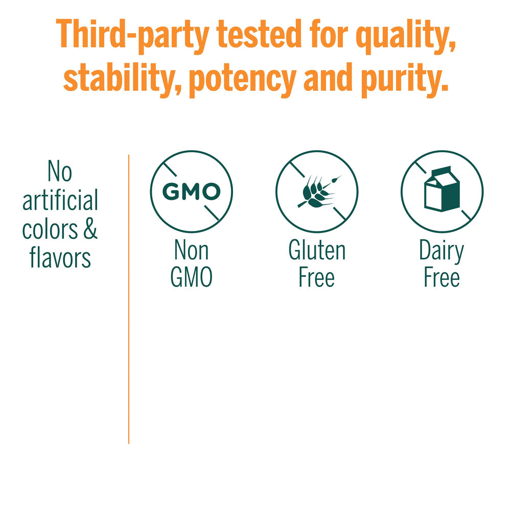 Back label of Ichol Plus bottle showing ingredients