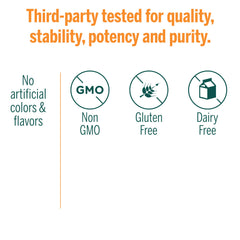 Back label of Ichol Plus bottle showing ingredients