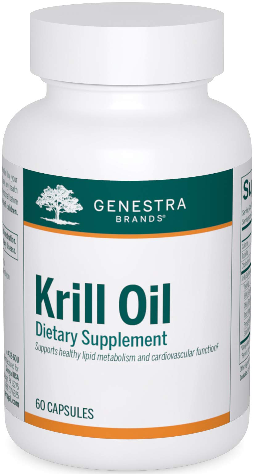 Genestra Brands Krill Oil bottle with 60 capsules