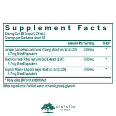 Genestra Liv-gen product label