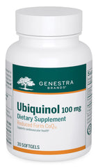 Genestra Ubiquinol 100mg softgel capsule bottle