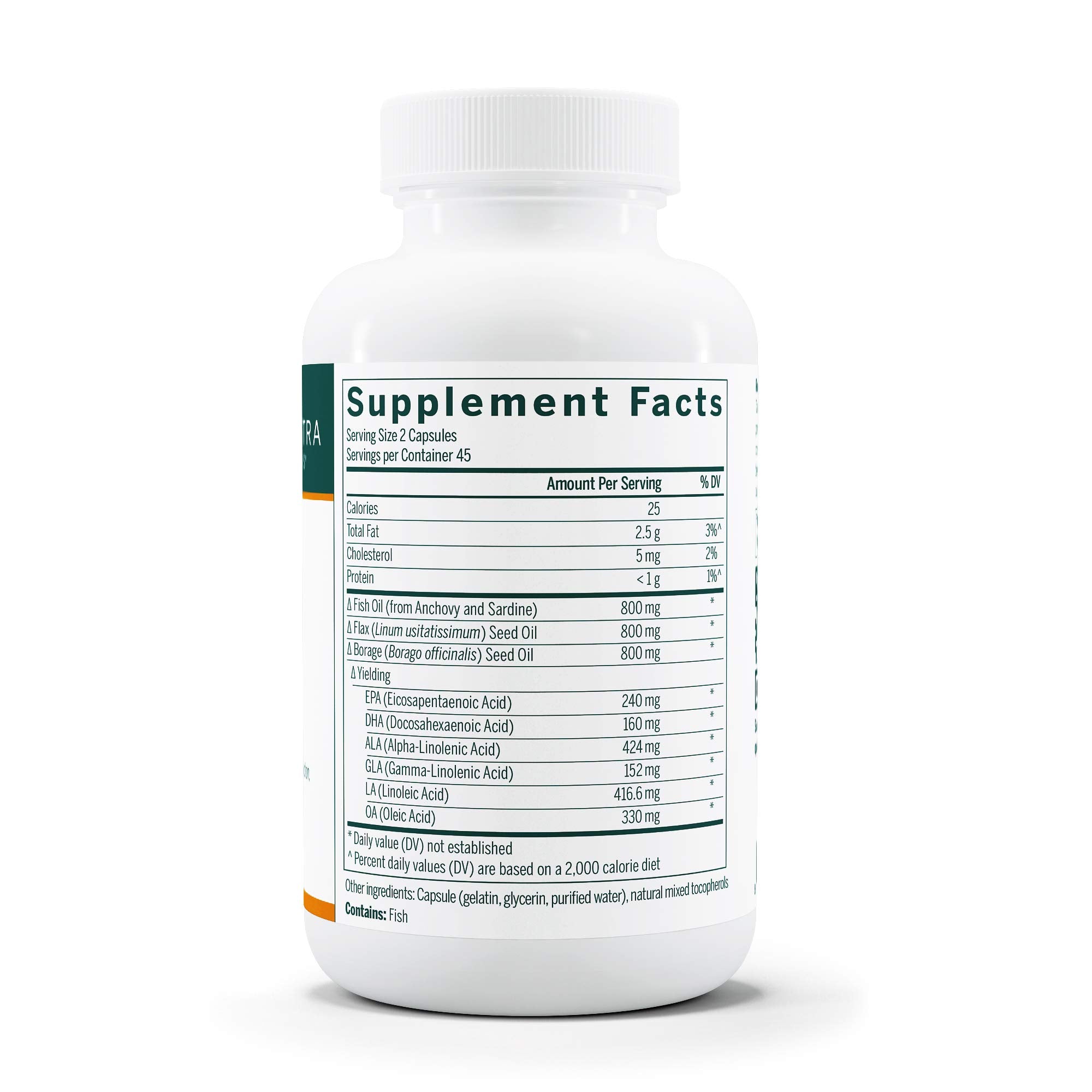 Genestra Multi EFA Capsules bottle side view