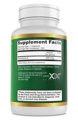 Genex Formulas Huperzine A label