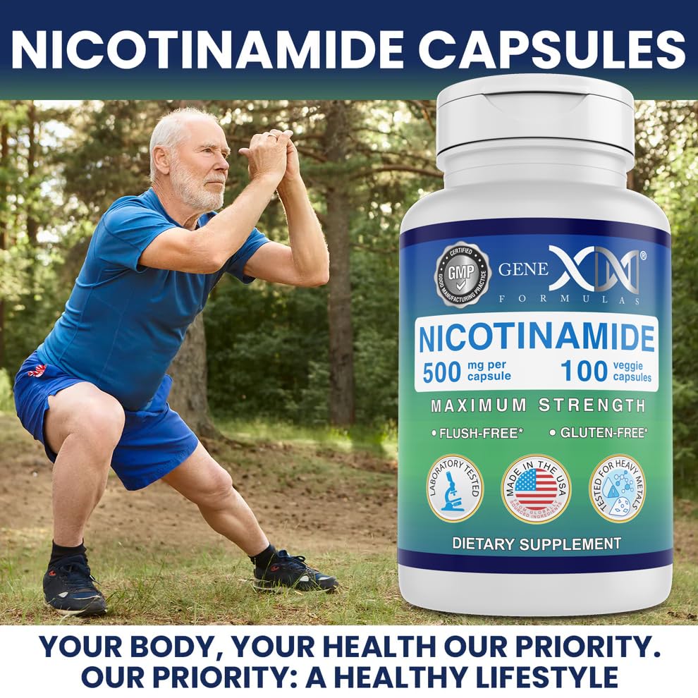 Ingredient list featuring nicotinamide (niacinamide)