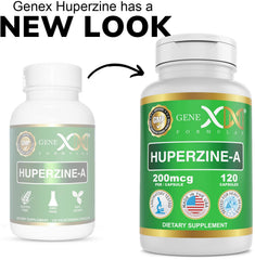 Close-up of Huperzine A capsules