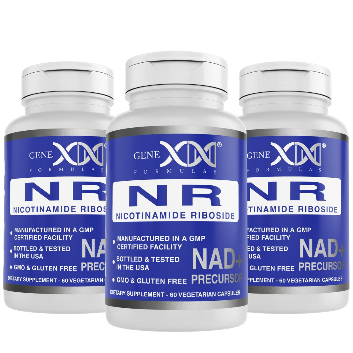 Genex NR Nicotinamide Riboside 300mg bottle front view