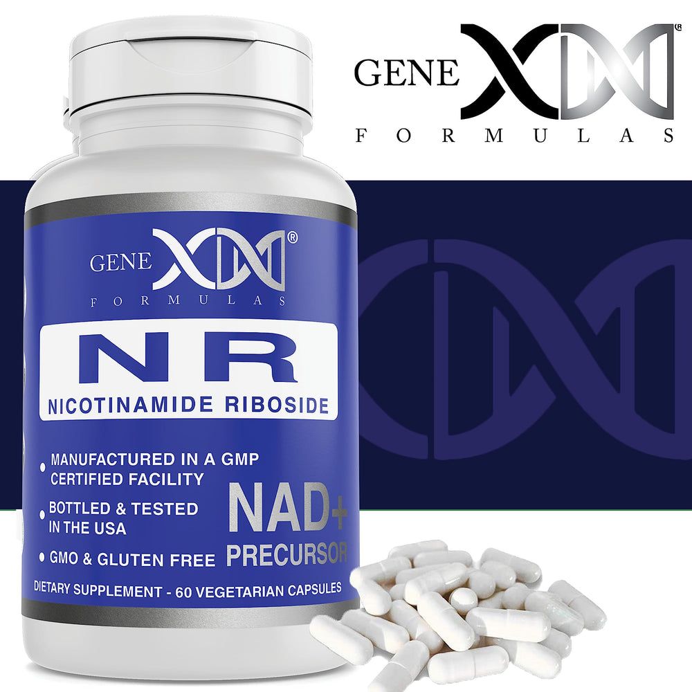 Non-GMO, Gluten-Free, Vegetarian badge for Genex NR product