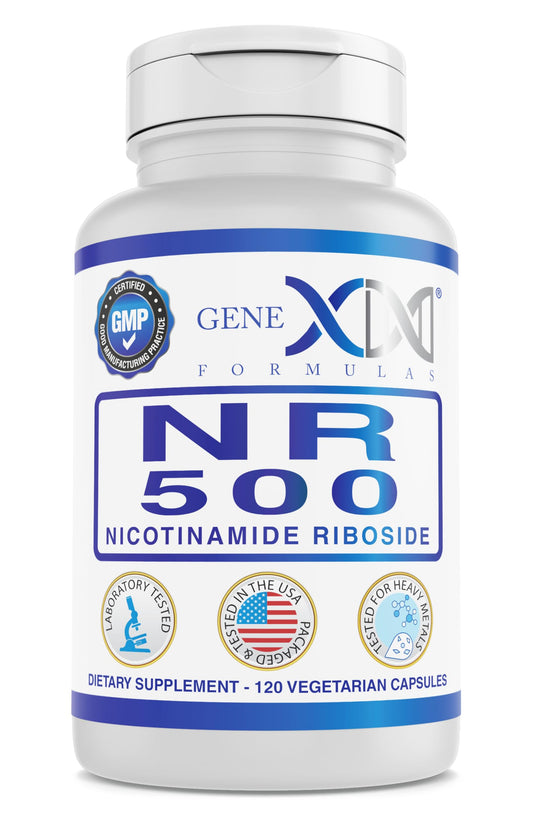 Genex Formulas NR Nicotinamide Riboside bottle with 120 capsules