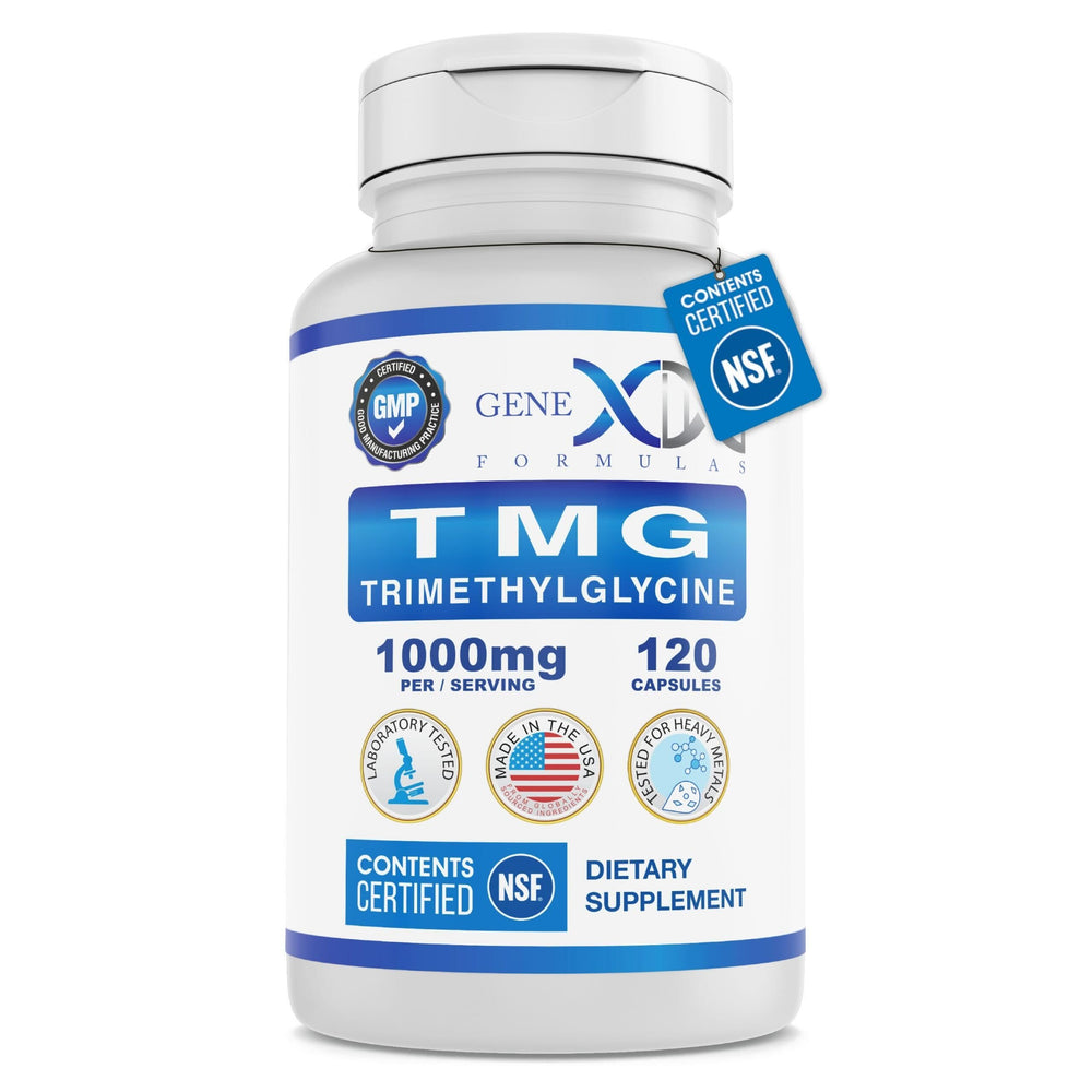 Genex TMG supports liver health with gluten-free and non-GMO claims
