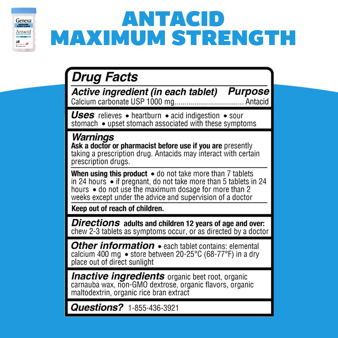 Genexa allergen-free formula badge on package.