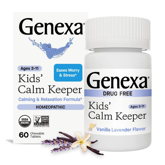 Genexa Kid's Calm Keeper bottle front view