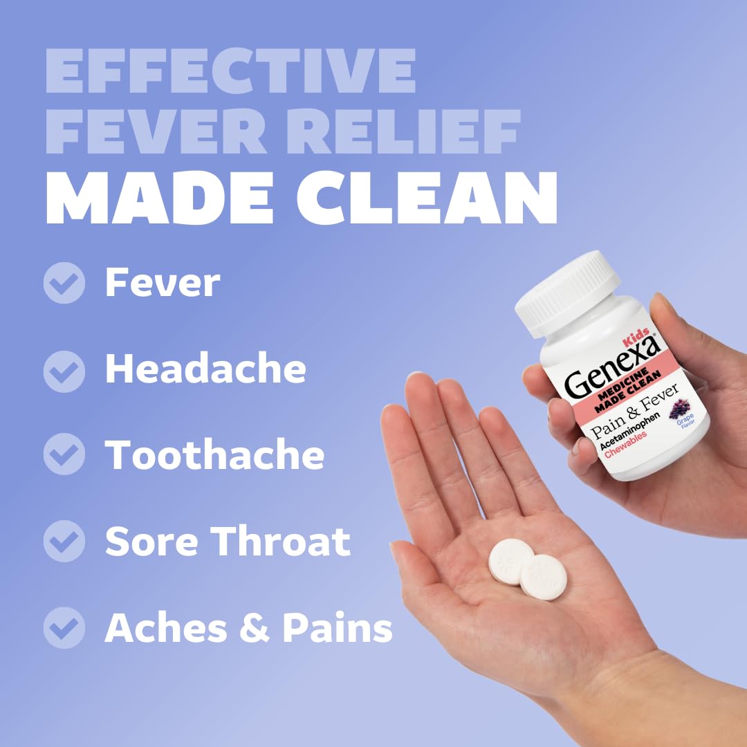 80 mg acetaminophen per chewable highlighted on label