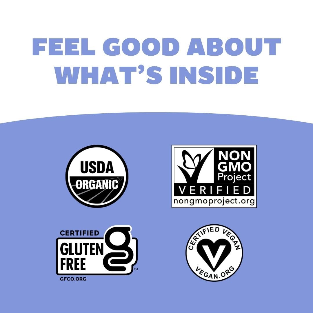Genexa Sleepology ingredients label showing certified organic blend.