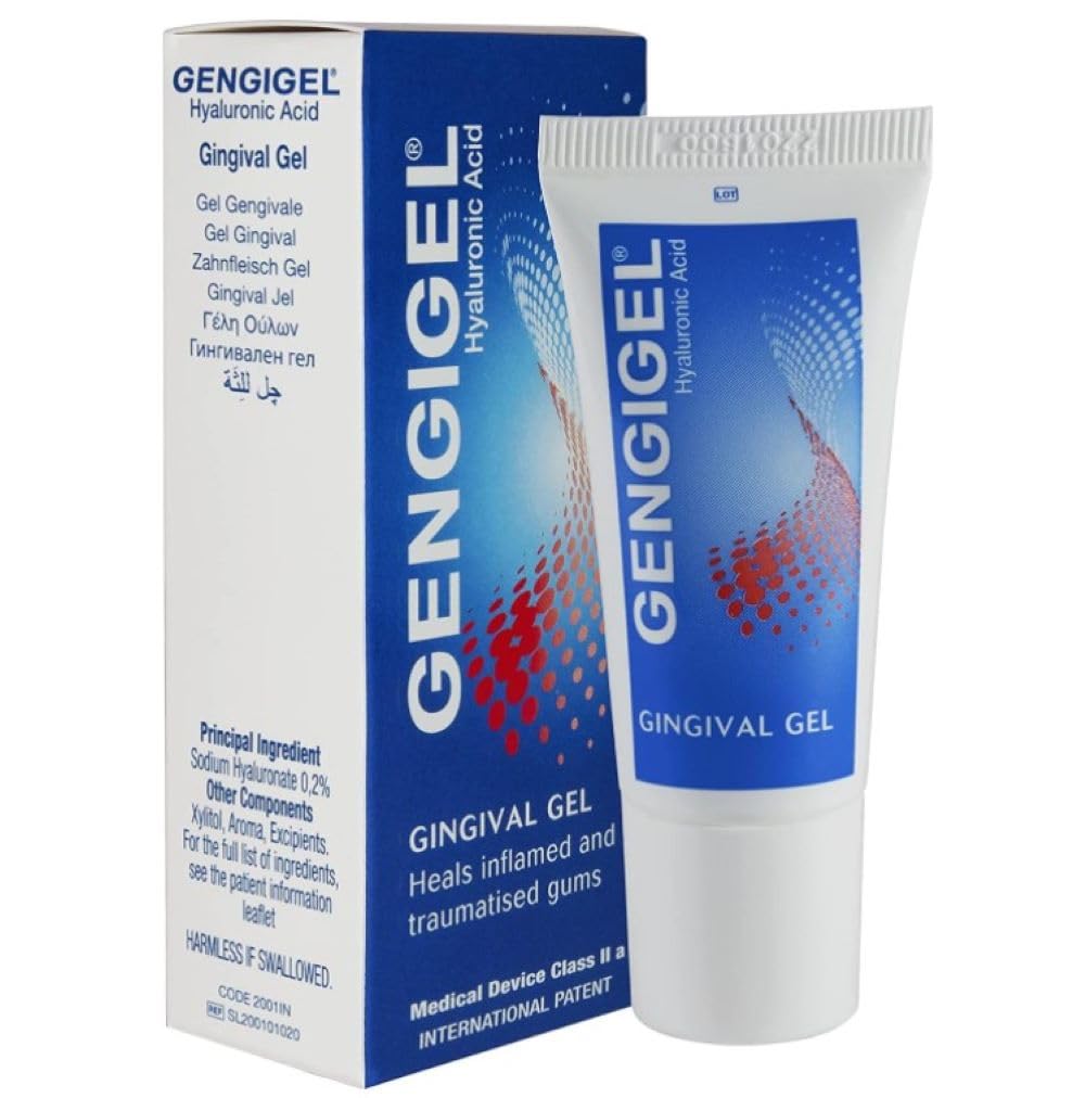 Gengigel Hyaluronic Acid Oral Gel packaging 20ml