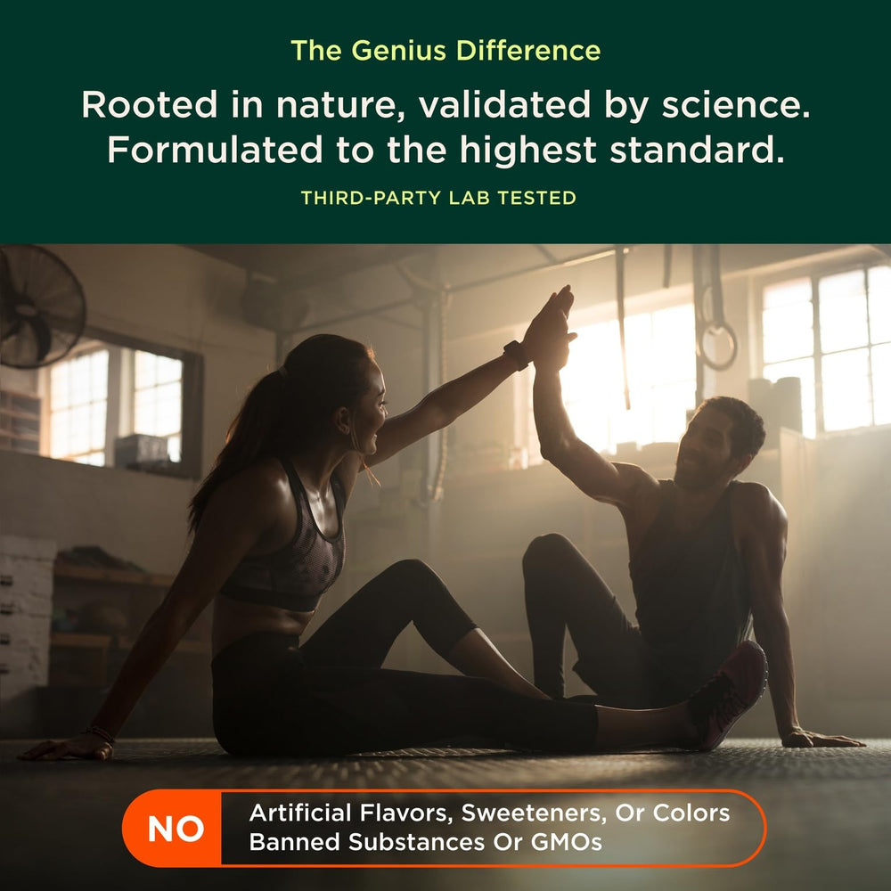 Packaging box highlighting hormone support benefits for men and women.