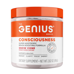 Genius Consciousness Snow Cone bottle