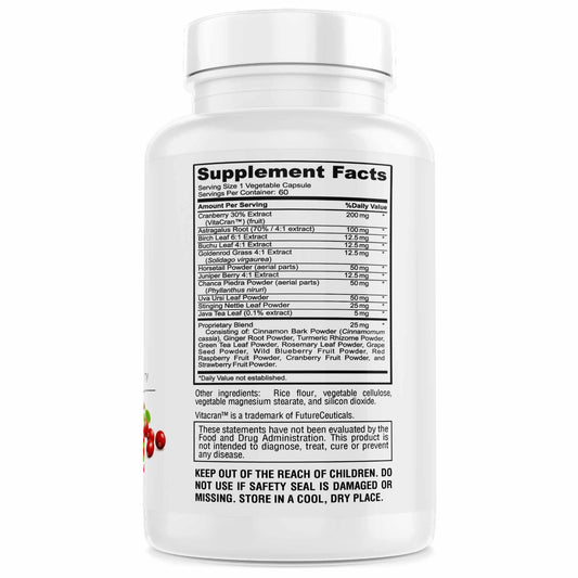 Packaging for Genius Herbals Kidney Cleanse 60 capsules