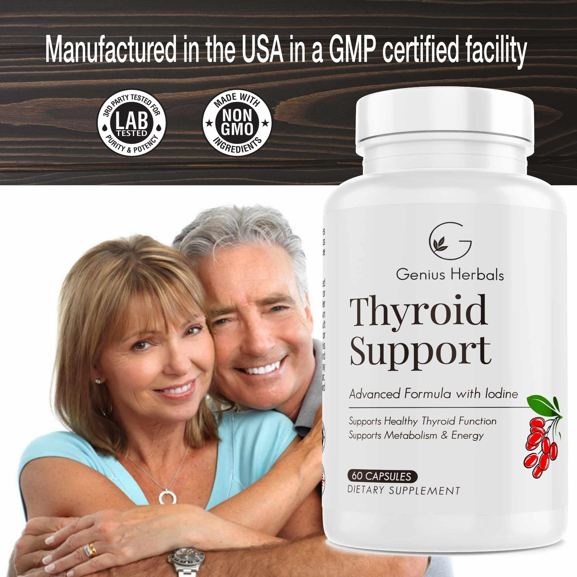 USA-made, FDA-inspected facility referenced on packaging