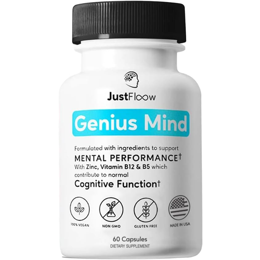 Genius Mind nootropic brain supplement bottle and packaging