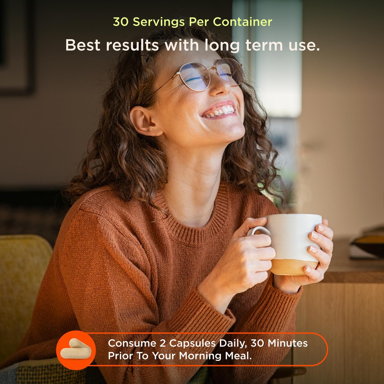 Focus and brain health support with nootropic elements