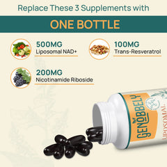 Trans-Resveratrol 100 mg ingredient close-up