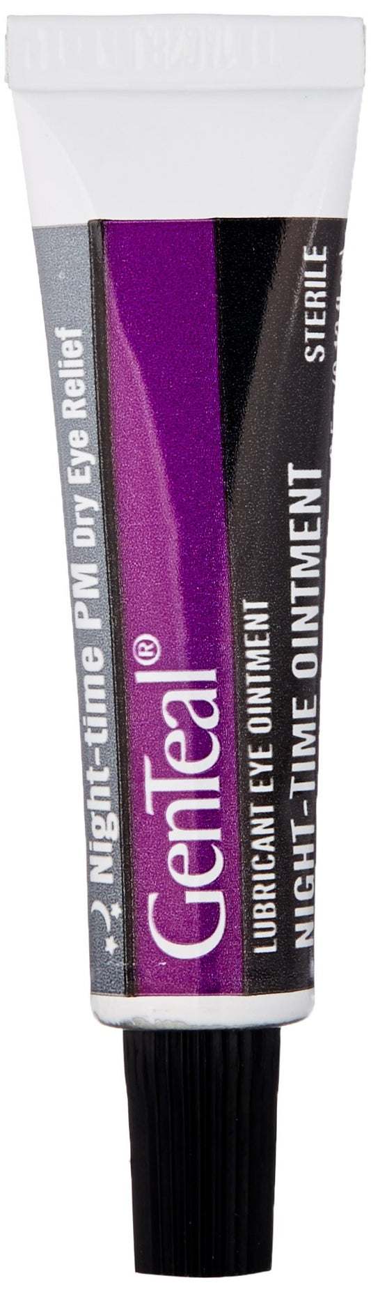 Genteal Tears Nighttime Ointment tube for overnight lubrication and relief.
