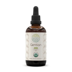 Gentian B120 Alcohol-Free Herbal Tincture bottle front view