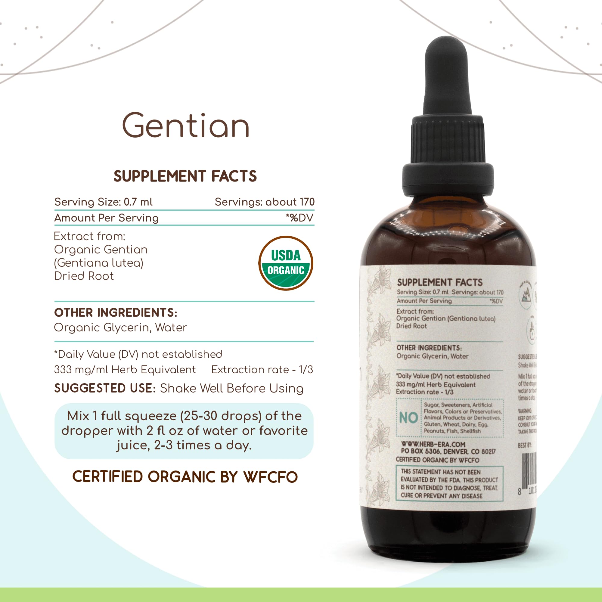 Gentiana Lutea dried root used in Gentian B120 tincture