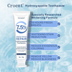 Gentle mint toothpaste providing fresh breath