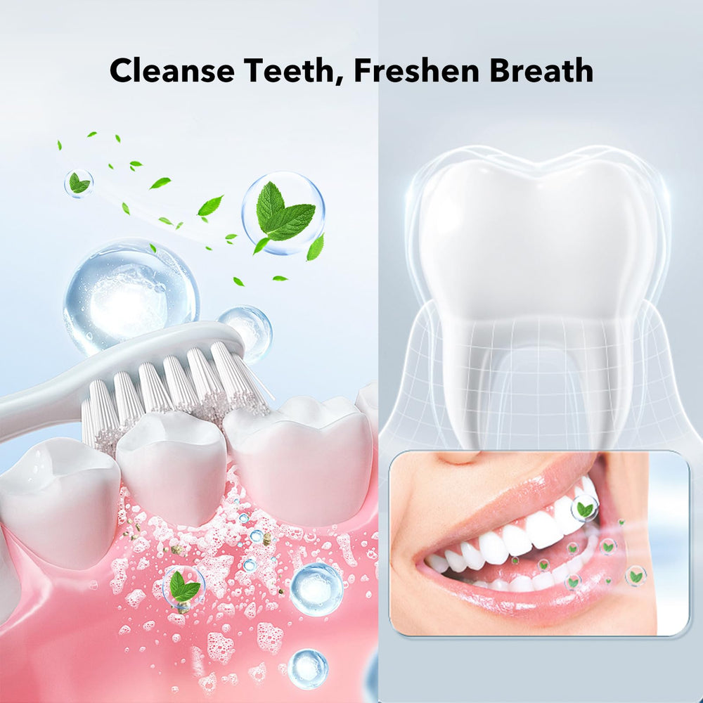 Gentle toothpaste suitable for sensitive teeth illustration
