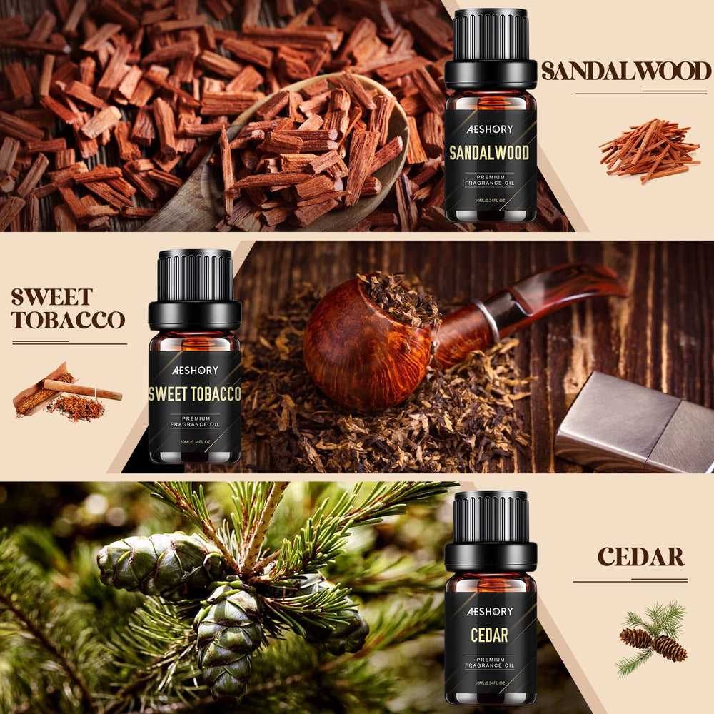 Sandalwood fragrance oil bottle 10ml