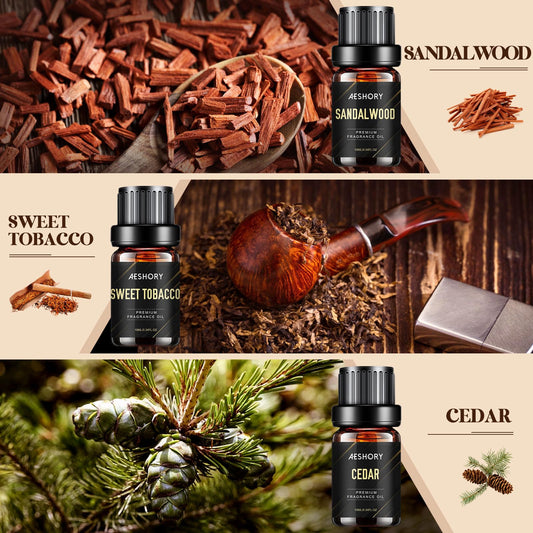 Sandalwood fragrance oil bottle 10ml