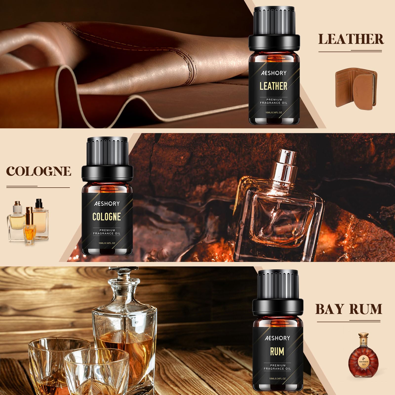 Cedar fragrance oil bottle 10ml