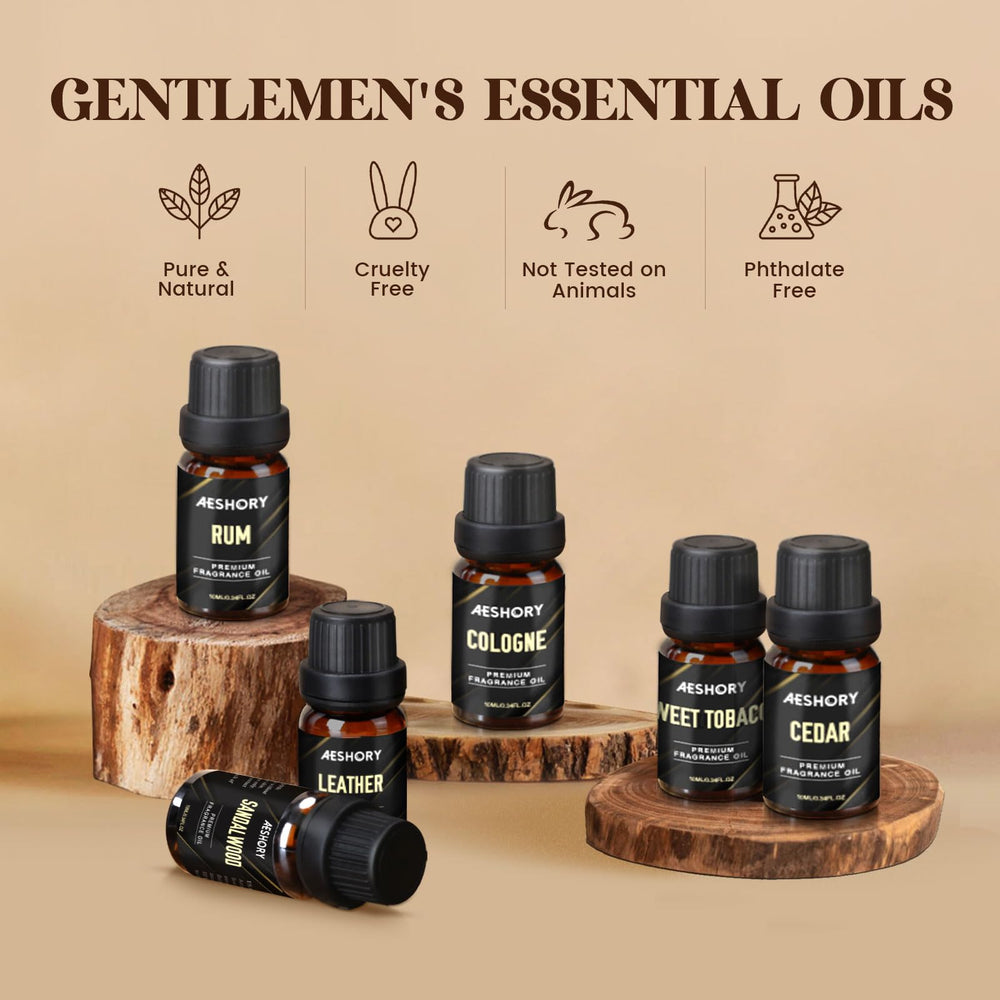 Leather fragrance oil bottle 10ml