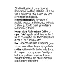Delayed-release capsules for gut health