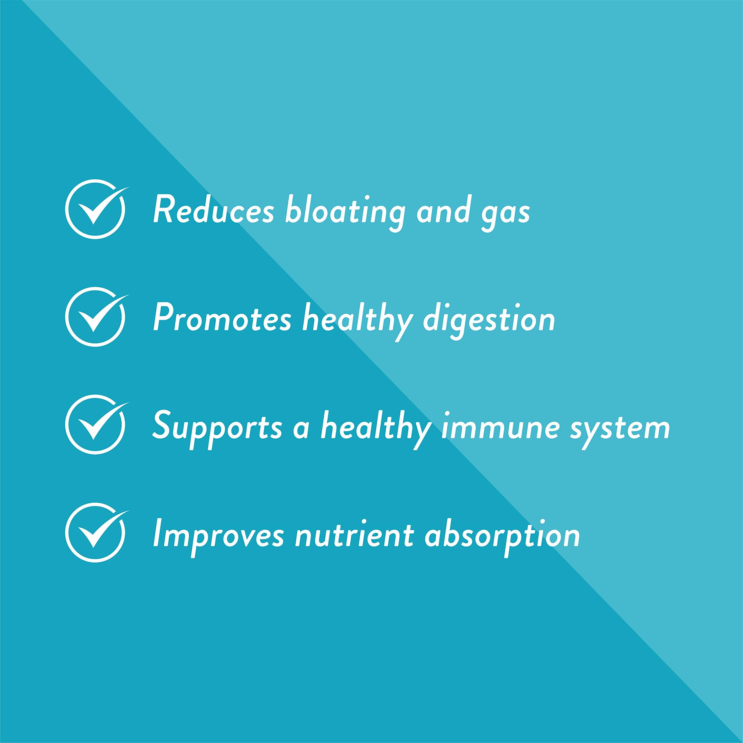Vegan, soy-free and gluten-free probiotic supplement label