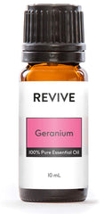 Revive Geranium Essential Oil bottle with label