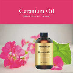 Geranium essential oil for bath salts