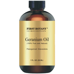 First Botany Geranium Essential Oil bottle 1 fl oz