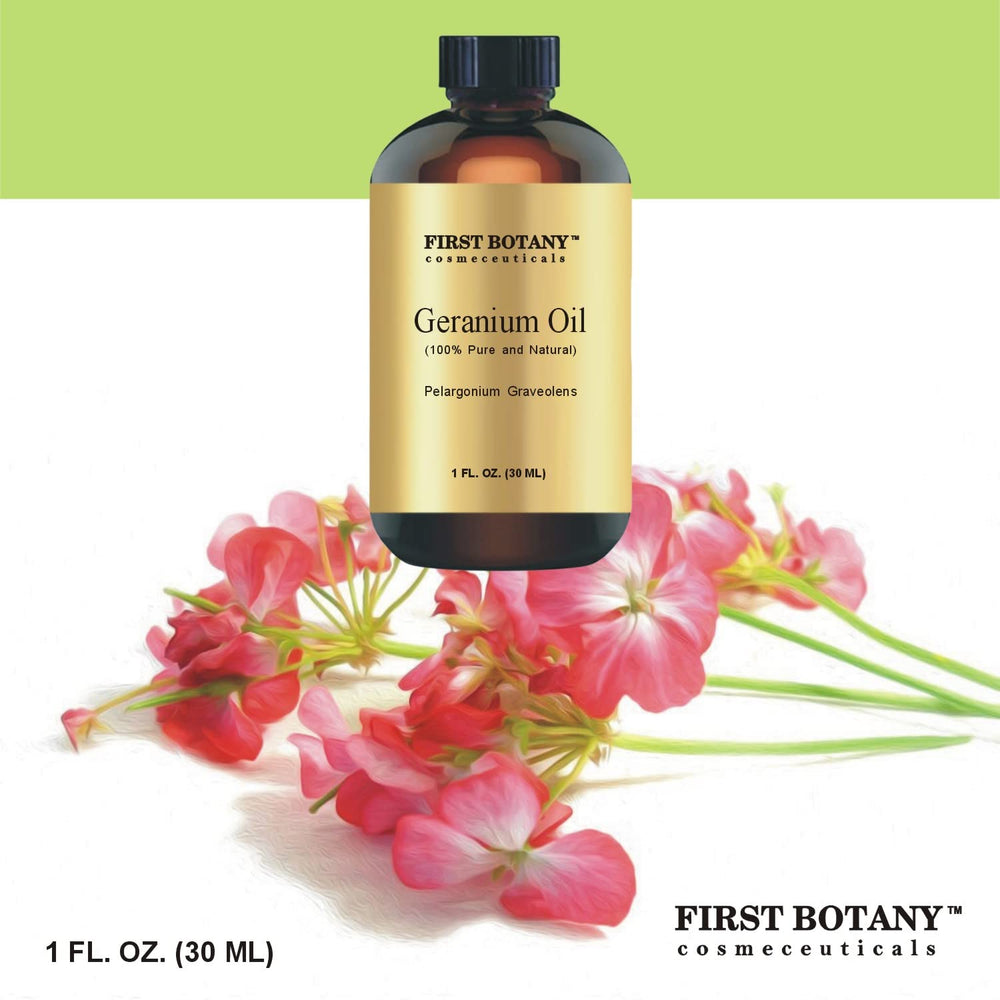 Geranium essential oil for massage and soaps