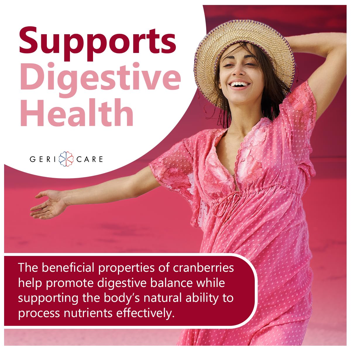 Close-up of a single cranberry gummy