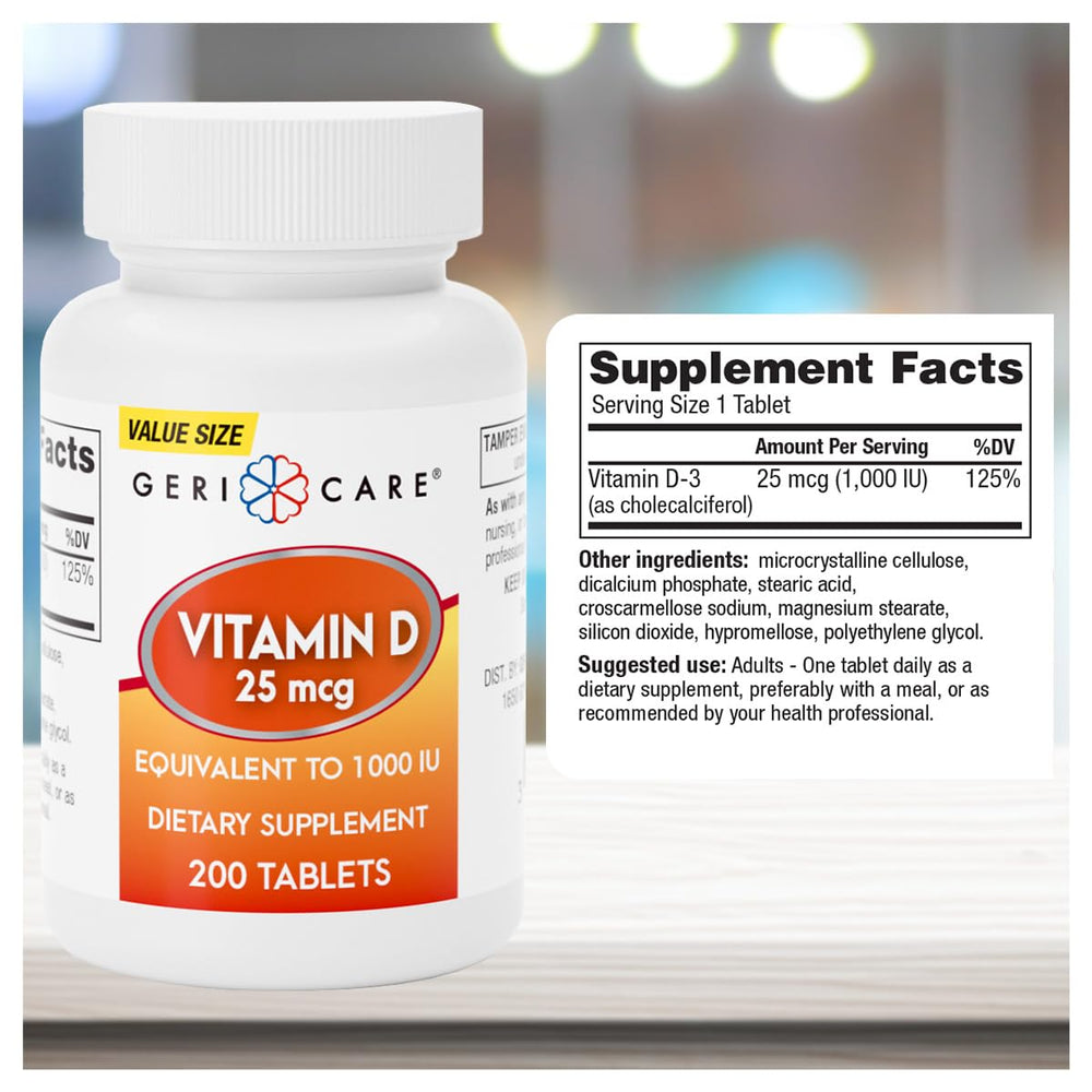 Concept image of Vitamin D-3 supporting immune health
