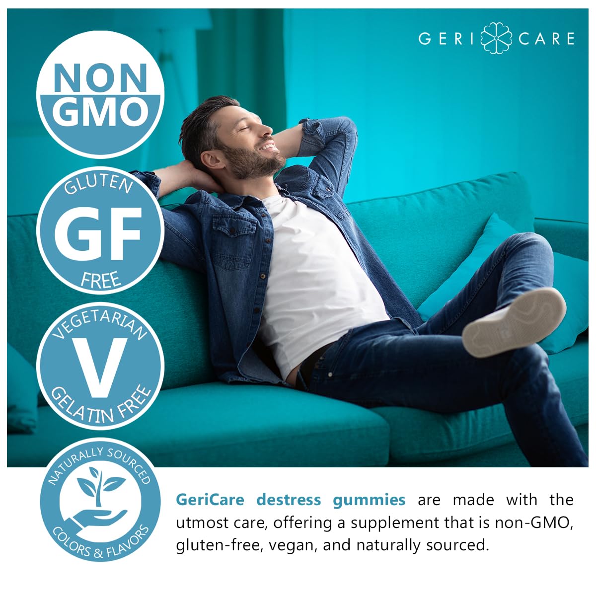 Close-up of mixed berry gummies