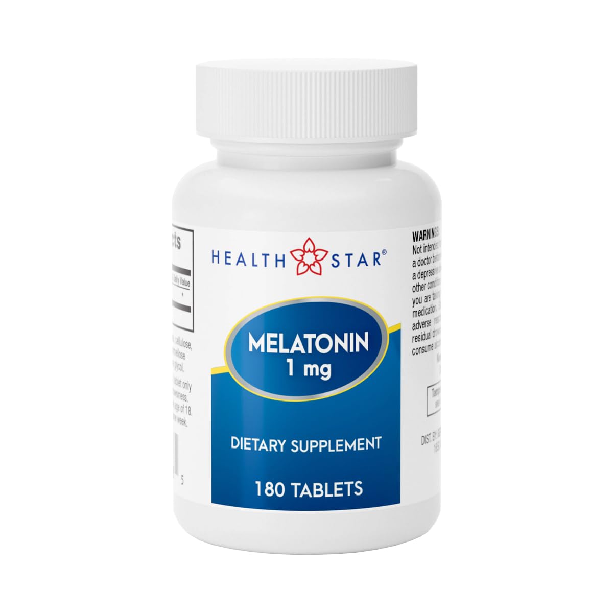 GeriCare Melatonin 1mg sleep support supplement bottle (hero image)