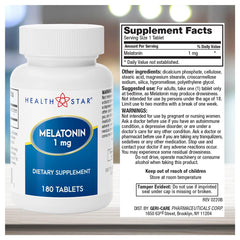 Non-habit forming Melatonin supplement